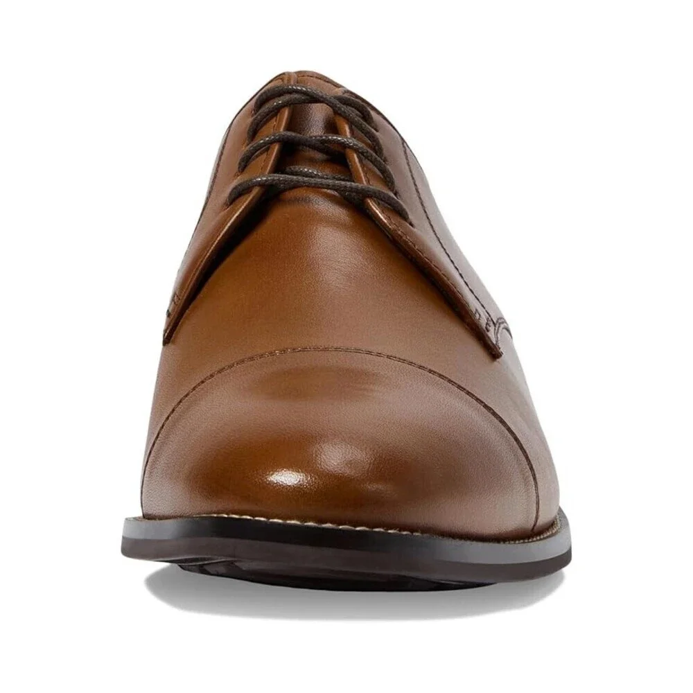 Cole Haan Lenox Hill C11632 Oxfords Men's 9 Brown Cap Toe Dress Shoes ZOGG377